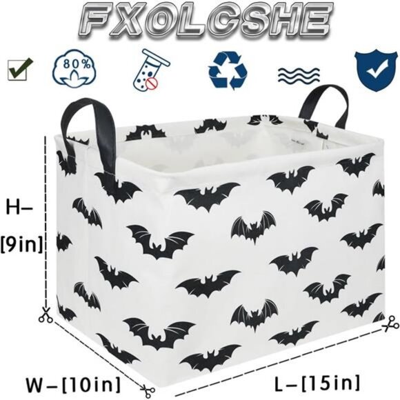Halloween Batman Basket,Collapsible waterproof storage basket, Batman toy - Picture 7 of 8